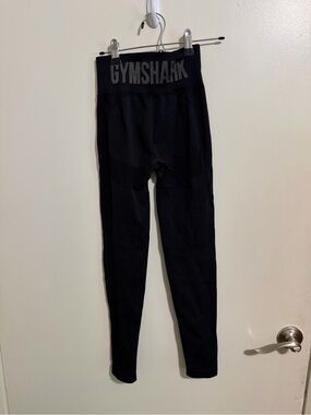 Gymshark Black High-Waist Logo Leggings